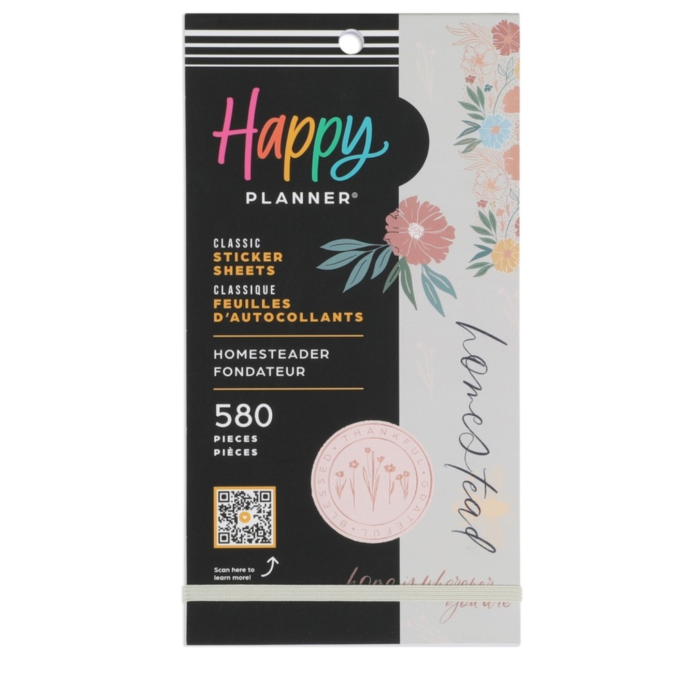 The Happy Planner Homesteader
VALUE PACK STICKERS NEW
